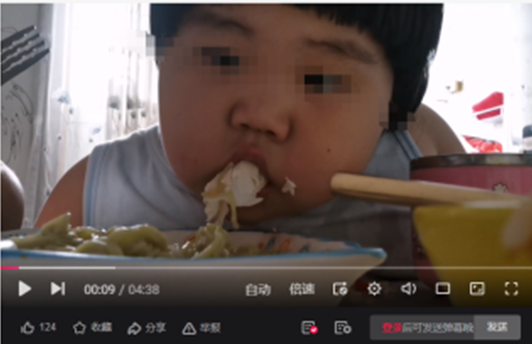 3歲女童吃播1年70斤,不健康飲食下的寶寶體重