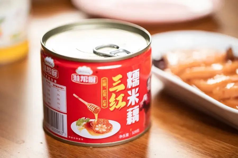 淮廚幫蜜汁桂花糯米藕罐頭.jpg 淮廚幫蜜汁桂花糯米藕罐頭