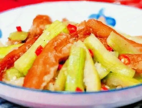 絲瓜燒油條 絲瓜燒油條